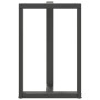 Patas de mesa bar forma T 2 uds acero antracita 60x35x(90-91)cm de , Patas para mesas - Ref: Foro24-4013082, Precio: 153,67 €...