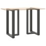 Patas de mesa bar forma T 2 uds acero antracita 60x35x(90-91)cm de , Patas para mesas - Ref: Foro24-4013082, Precio: 153,67 €...