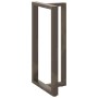 Patas mesa bar forma T 2 uds acero natural 60x35x(110-111) cm de , Patas para mesas - Ref: Foro24-4013107, Precio: 162,79 €, ...