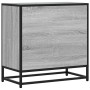 Mesita de noche sonoma gris 60x31x60 cm madera contrachapada de , Mesitas de noche - Ref: Foro24-848697, Precio: 66,44 €, Des...