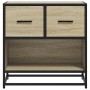 Mesita de noche roble sonoma 60x31x60 cm madera contrachapada de , Mesitas de noche - Ref: Foro24-848695, Precio: 64,87 €, De...