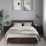 Mesitas de noche de pared 2 unidades negra 40x31x39,5 cm de , Mesitas de noche - Ref: Foro24-848725, Precio: 82,29 €, Descuen...