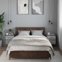 Mesitas de noche de pared 2 unidades gris sonoma 40x31x39,5 cm de , Mesitas de noche - Ref: Foro24-848731, Precio: 82,29 €, D...
