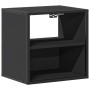 Mesita de noche de pared negra 40x31x39,5 cm de , Mesitas de noche - Ref: Foro24-848744, Precio: 34,12 €, Descuento: %