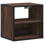 Mesita de noche de pared color roble marrón 40x31x39,5 cm de , Mesitas de noche - Ref: Foro24-848752, Precio: 34,12 €, Descue...