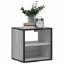 Mesita de noche de pared gris sonoma 40x31x39,5 cm de , Mesitas de noche - Ref: Foro24-848750, Precio: 34,12 €, Descuento: %