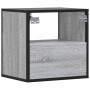 Mesita de noche de pared gris sonoma 40x31x39,5 cm de , Mesitas de noche - Ref: Foro24-848750, Precio: 34,12 €, Descuento: %