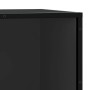 Banco zapatero madera de ingeniería y metal negro 80x40x53,5 cm de , Bancos para recibidores y almacenamiento - Ref: Foro24-8...