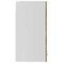Armario colgante vidrio y madera ingeniería roble 60x31x60 cm de vidaXL, Armarios de cocina - Ref: Foro24-802524, Precio: 57,...