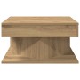 Mesa de centro madera ingeniería roble artisan 55x55x30 cm de , Mesas de centro - Ref: Foro24-856633, Precio: 50,14 €, Descue...
