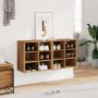 Zapateros 2 uds roble artesanal 52x30x50 cm de , Armarios y almacenamiento - Ref: Foro24-857036, Precio: 80,57 €, Descuento: %