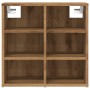 Zapateros 2 uds roble artesanal 52x30x50 cm de , Armarios y almacenamiento - Ref: Foro24-857036, Precio: 80,57 €, Descuento: %