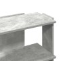 Librería de 3 niveles madera gris hormigón 60x30x60 cm de , Librerías y estanterías - Ref: Foro24-860250, Precio: 36,03 €, De...