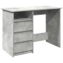 Escritorio de madera de ingeniería gris hormigón 102x50x75 cm de , Escritorios - Ref: Foro24-860466, Precio: 111,78 €, Descue...