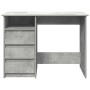 Escritorio de madera de ingeniería gris hormigón 102x50x75 cm de , Escritorios - Ref: Foro24-860466, Precio: 111,78 €, Descue...
