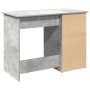 Escritorio de madera de ingeniería gris hormigón 102x50x75 cm de , Escritorios - Ref: Foro24-860466, Precio: 111,78 €, Descue...