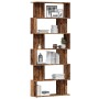 Estantería madera de ingeniería madera envejecida 80x24x192 cm de , Librerías y estanterías - Ref: Foro24-855782, Precio: 96,...