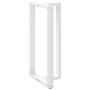 Patas de mesa bar forma T 2 uds acero blanco 60x35x(110-111) cm de , Patas para mesas - Ref: Foro24-4013105, Precio: 147,95 €...
