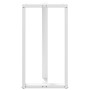 Patas de mesa bar forma T 2 uds acero blanco 60x35x(110-111) cm de , Patas para mesas - Ref: Foro24-4013105, Precio: 147,95 €...