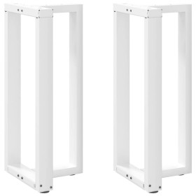 Patas de mesa de bar forma T 2 uds acero blanco 50x35x(90-91)cm de , Patas para mesas - Ref: Foro24-4013077, Precio: 133,37 €...