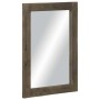Espejo de baño madera maciza mango gris 50x3x70 cm de , Muebles de baño - Ref: Foro24-4017715, Precio: 52,24 €, Descuento: %