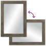 Espejo de baño madera maciza mango gris 50x3x70 cm de , Muebles de baño - Ref: Foro24-4017715, Precio: 52,24 €, Descuento: %