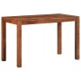 Mesa de comedor madera maciza 120x60x76 cm acacia de , Mesas de cocina y de comedor - Ref: Foro24-4102378, Precio: 205,18 €, ...