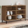 Aparador de madera de ingeniería roble artisan 103,5x35x70 cm de , Aparadores - Ref: Foro24-856453, Precio: 84,14 €, Descuent...