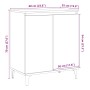 Aparador madera contrachapada roble artisian 60x35x70 cm de , Aparadores - Ref: Foro24-856479, Precio: 71,56 €, Descuento: %
