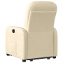 Sillón eléctrico reclinable elevable de tela color crema de , Sillones - Ref: Foro24-3303000, Precio: 316,09 €, Descuento: %