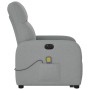 Sillón de masaje eléctrico reclinable elevable tela gris claro de , Sillones - Ref: Foro24-3303002, Precio: 313,92 €, Descuen...