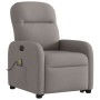 Sillón de masaje eléctrico reclinable elevable tela taupé de , Sillones - Ref: Foro24-3303009, Precio: 312,97 €, Descuento: %