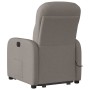 Sillón de masaje eléctrico reclinable elevable tela taupé de , Sillones - Ref: Foro24-3303009, Precio: 312,97 €, Descuento: %
