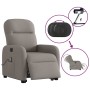 Sillón de masaje eléctrico reclinable elevable tela taupé de , Sillones - Ref: Foro24-3303009, Precio: 312,97 €, Descuento: %