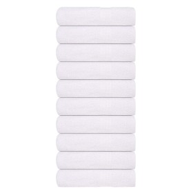 Toallas de Baño 10 uds blanco 100x150 cm 360 g/m² 100% Algodón de , Toallas - Ref: Foro24-136659, Precio: 103,56 €, Descuento: %