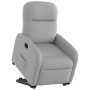 Sillón reclinable elevable de tela gris nube de , Sillones - Ref: Foro24-3302981, Precio: 248,97 €, Descuento: %