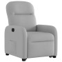 Sillón reclinable elevable de tela gris nube de , Sillones - Ref: Foro24-3302981, Precio: 248,97 €, Descuento: %