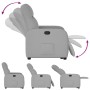 Sillón reclinable elevable de tela gris nube de , Sillones - Ref: Foro24-3302981, Precio: 248,97 €, Descuento: %