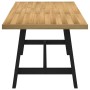 Mesa comedor NOAIN patas forma A madera maciza pino 180x90x75cm de , Mesas de cocina y de comedor - Ref: Foro24-4100045, Prec...