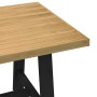 Mesa comedor NOAIN patas forma A madera maciza pino 180x90x75cm de , Mesas de cocina y de comedor - Ref: Foro24-4100045, Prec...
