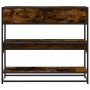 Mesa consola de madera de ingeniería roble ahumado 90x35x80 cm de , Mesas auxiliares - Ref: Foro24-849181, Precio: 81,83 €, D...