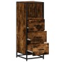 Armario baño madera contrachapada roble ahumado 35x37,5x100 cm de , Muebles de baño - Ref: Foro24-849251, Precio: 90,81 €, De...