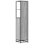 Armario de baño madera contrachapada gris sonoma 35x37,5x166 cm de , Muebles de baño - Ref: Foro24-849247, Precio: 113,93 €, ...
