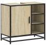 Armario de lavabo de baño madera roble Sonoma 65x33x60 cm de , Muebles de baño - Ref: Foro24-849285, Precio: 76,05 €, Descuen...