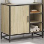 Armario de lavabo de baño madera roble Sonoma 65x33x60 cm de , Muebles de baño - Ref: Foro24-849285, Precio: 76,05 €, Descuen...