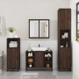 Armario lavabo baño madera ingeniería roble marrón 80x33x60 cm de , Muebles de baño - Ref: Foro24-849293, Precio: 79,65 €, De...