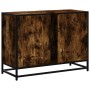 Armario lavabo baño madera ingeniería roble ahumado 80x33x60 cm de , Muebles de baño - Ref: Foro24-849291, Precio: 74,46 €, D...