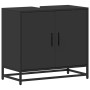 Mueble baño para lavabo madera ingeniería negro 65 x 33 x 60 cm de , Muebles de baño - Ref: Foro24-849264, Precio: 71,11 €, D...