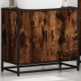 Mueble de baño para lavabo roble ahumado 65x33x60 cm de , Muebles de baño - Ref: Foro24-849266, Precio: 55,55 €, Descuento: %