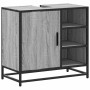 Mueble lavabo baño madera contrachapada sonoma gris 65x33x60 cm de , Muebles de baño - Ref: Foro24-849287, Precio: 78,21 €, D...